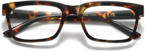 Vista 9 de kimorn Lentes de bloqueo de luz azul, antifatiga ocular y protección UV, lentes de marco rectangular para mujeres y hombres