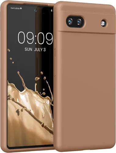 Vista 70 de kwmobile Funda Compatible con Google Pixel 6 Pro - Funda de Teléfono de Silicona TPU con Acabado Suave - Azul Caribe