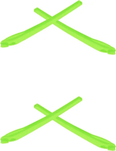 Vista 3 de SmartVLT Juego de 2 pares de almohadillas de repuesto verdes para Oakley Flak 2.0 XL OO9188