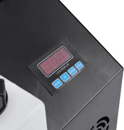 Vista 7 de Máquina de niebla de humo de baja altura de 1200 W, Dmx y máquina de niebla de hielo seco con control remoto, máquina de humo de fiesta, nebulizador