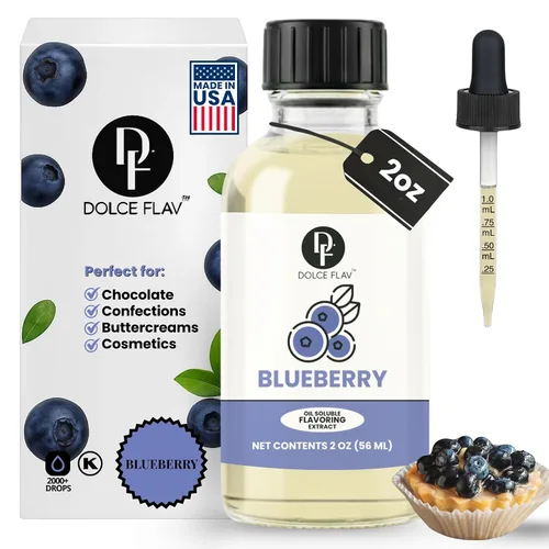 Vista 62 de Dolce Flav Extracto Natural de Anís – 1 Galón Soluble en Aceite Kosher, Sin Azúcar, Aromatizante Concentrado de Anís de Regaliz para Hornear