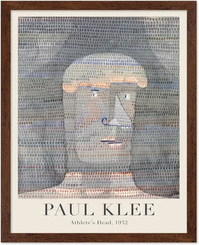 Vista 24 de Poster Master Póster vintage de Paul Klee – Impresión retro de cómicos – Arte de dibujo – Arte abstracto – Regalo para hombres y mujeres – Estilo-09