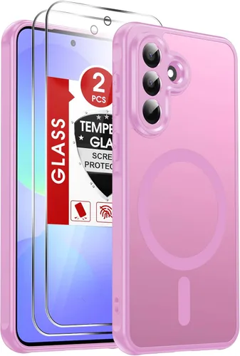 Vista 181 de LeYi Funda para teléfono Samsung-S23: protector de pantalla e imán MagSafe Púrpura