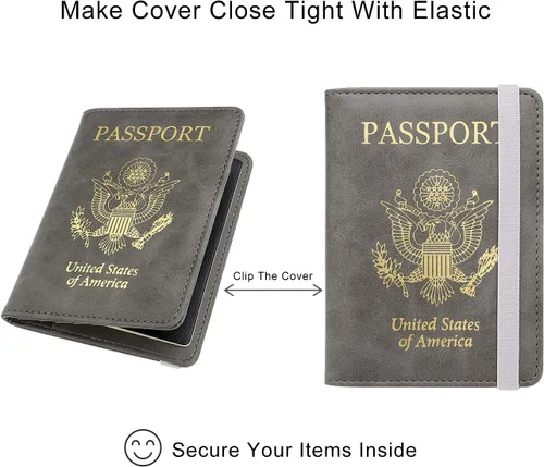 Vista 5 de Walnew RFID - Funda para pasaporte
