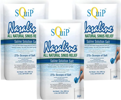 Vista 4 de Squip Solución salina, bolsa de 24 onzas