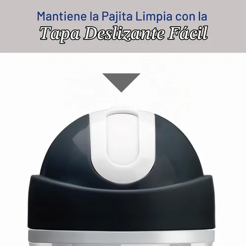 Vista 8 de Chicco Vaso con Pajita Abatible de 9 onzas Vaso Entrenador Aislado para Niños Pequeños con Pajita de Silicona Suave Sin Derrames Fácil