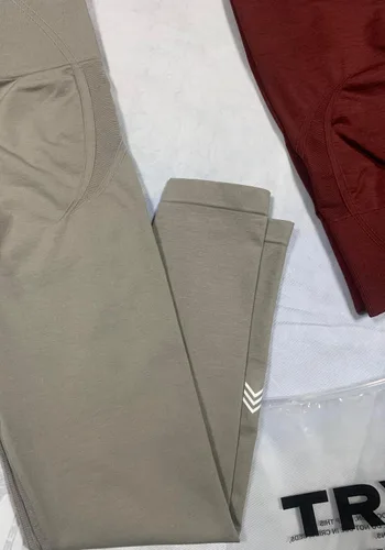 Vista 5 de TRYTO SOUL - Leggings sin costuras para entrenamiento, longitud regular
