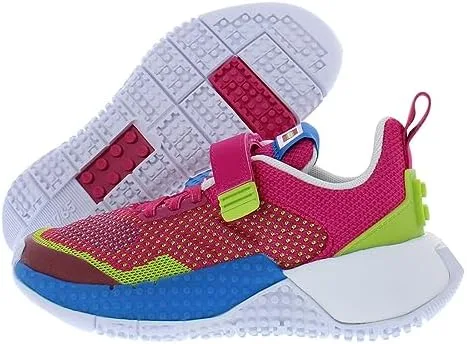 Vista 5 de adidas Lego Sport Pro Ei - Zapatos para niños, talla 3, Color RosaAzulLima-Rosa, Real MagentaReal MagentaVerde Semi Solar