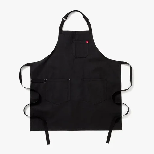 Vista 13 de hedley & bennett Essential Apron - Professional Chef Apron with Pockets & Adjustable Bib Strap for Cooking & Grilling