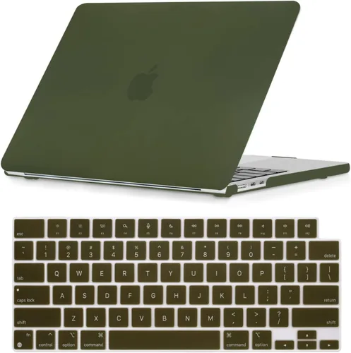 Vista 32 de Se7enline Funda para MacBook Neo de 13 pulgadas modelo A3404 2026, verde