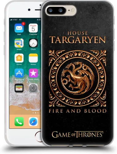Vista 49 de Producto oficial de HBO Game of Thrones metálico Sigils Soft Gel Case para iPhone de Apple 7 Plus/8 PLUS, Lannister