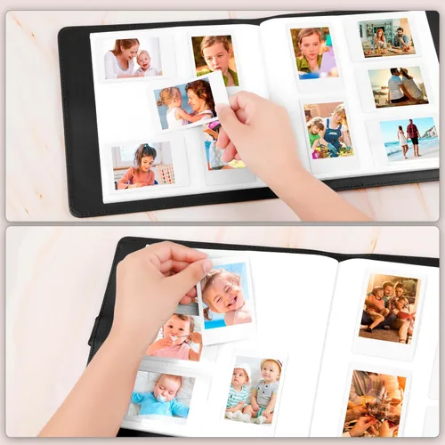 Vista 3 de Álbum de fotos instantáneas de 360 bolsillos para Fujifilm Instax Mini 12 11 9 8+ 8 99 40 EVO LiPlay película instantánea, compatible con cámaras