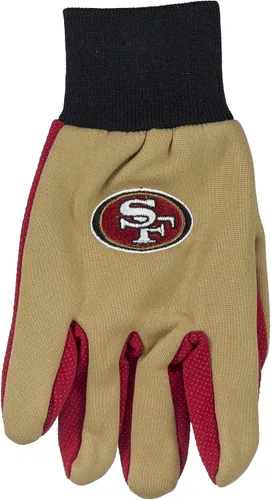 Vista 4 de FOCO NFL Guantes de Trabajo Utilitarios de Palma