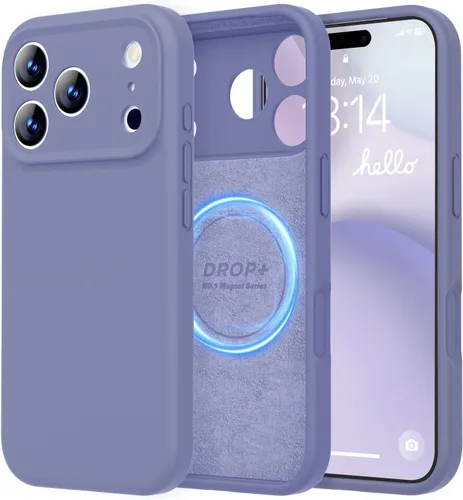 Vista 294 de LOVE 3000 Diseñada para Funda iPhone Air, Silicona Premium [Compatible con Magsafe][Forro de Microfibra Suave Anti-Rayones] Funda Protectora