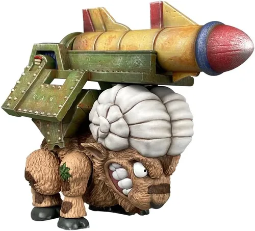 Vista 8 de Premium DNA Toys Major Legger Mutton - Barnyard Commandos Wave 1