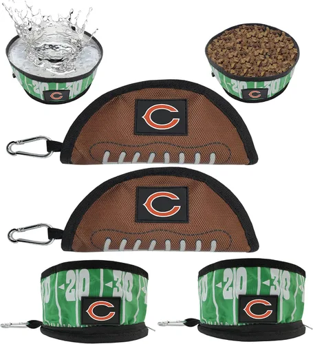 Vista 22 de Pets First NFL - Tazón plegable para mascotas