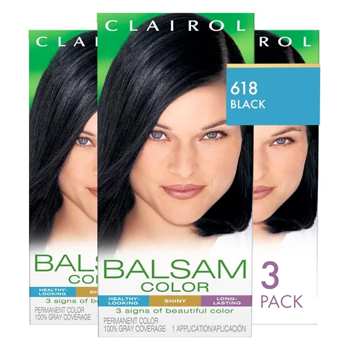 Vista 8 de Clairol Balsam - Tinte permanente para el cabello, marrón oscuro 020, paquete de 1 unidad