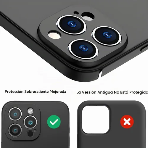 Vista 7 de Funda de teléfono personalizada para iPhone 17 16 15 14 13 12 11 (Air/Pro Max/Pro/Mini/XR/Plus/SE) – Funda de silicona líquida mate a prueba