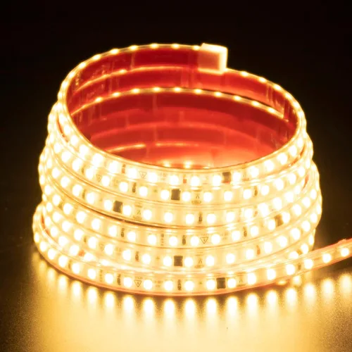 Vista 9 de Tiras de Luces LED de CA 120V de 3.28 Pies Blanco Cálido con Enchufe de EE.UU. 1M Luces LED Cortables SMD 2835 de 110 Voltios Cintas de Luces LED