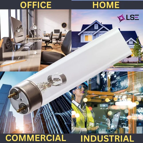 Vista 4 de LSE Lighting Bombilla UV G55T8 de 55 W compatible con Laguna PT1660, PT1661, PT1663 Lámpara de tubo de cuarzo ultravioleta T8 de 36 pulgadas