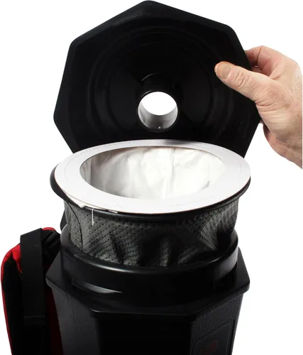 Vista 10 de Cen-Tec Systems Aspiradora de mochila comercial HEPA de 6 cuartos de galón con juego de accesorios
