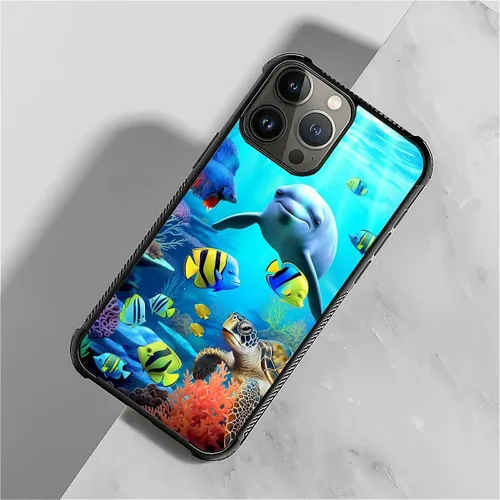 Vista 371 de Funda compatible con iPhone 15, diseño de elefantes africanos, diseño increíble a prueba de golpes, antiarañazos, carcasa trasera de policarbonato