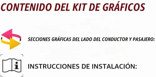 Vista 2 de Kit de calcomanías Offroad Stripe compatible con Ford F 150 2015-presente Negro
