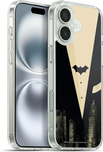Vista 136 de Head Case Designs Officially Licensed Batman DC Comics Alter Ego Bats Duality Gel Case [Military Grade Protection] Compatible with Apple iPhone 7