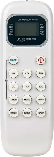Vista 5 de Mando a distancia de repuesto de CA compatible con ComfortStar Comfort Star 22013-000136 unidad de aire acondicionado