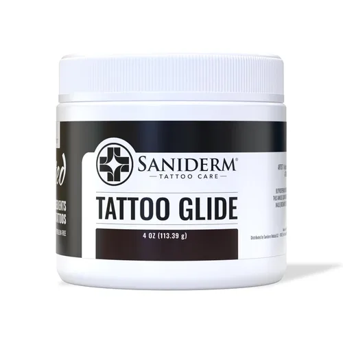 Vista 9 de Saniderm - Dreamsicle Tattoo Glide Naturalmente Perfumado - 4 oz Features Whipped Texture, Petroleum-Free Formula, Orange & Vanilla Oils and