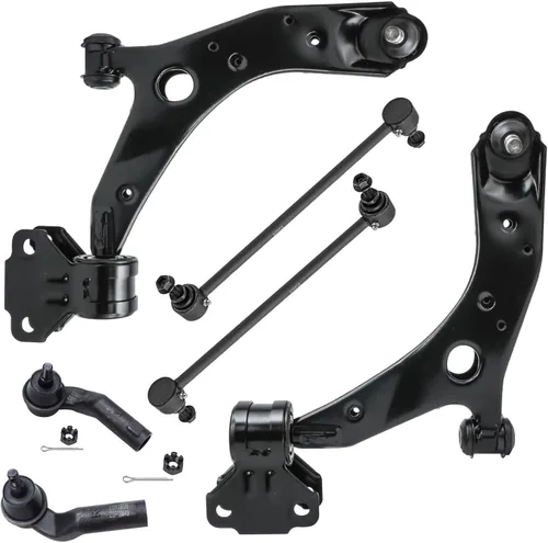 Vista 165 de Detroit Axle - Kit de brazos de control delantero para Chevy Silverado 1500 GMC Sierra 1500 GMC Sierra 1500 Avalanche Yukon Tahoe Escalade ESV EXT