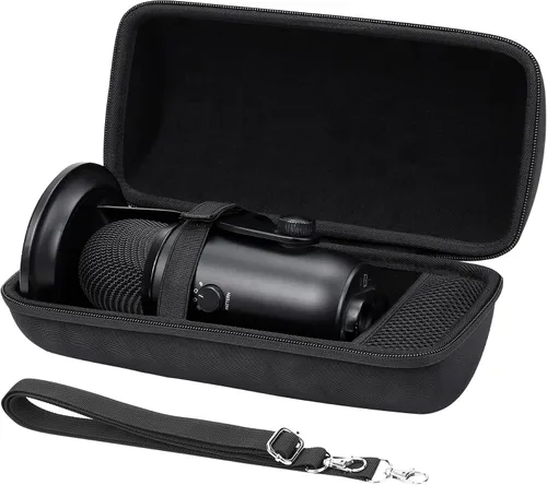 Vista 2 de co2CREA Funda rígida de repuesto para micrófono USB Logitech Creators Blue Yeti/Yeti X/Yeti Pro