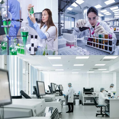 Vista 6 de Botella de muestra de plástico con tapas, contenedor de reactivo químico de laboratorio de boca ancha de 34 oz/33.8 fl oz, 10