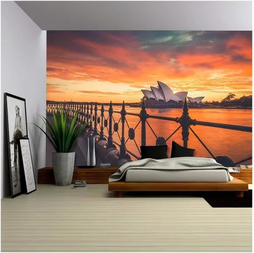 Vista 32 de wall26 - Olas azules del océano - Mural de pared extraíble Papel pintado autoadhesivo grande - 66x96 pulgadas obra de arte 01
