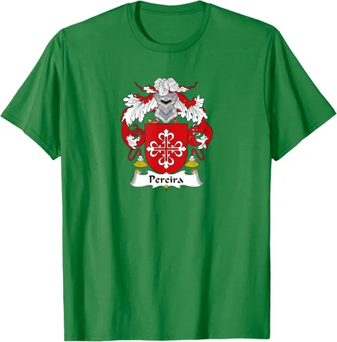 Vista 4 de Escudo de armas Pereira - Camiseta con escudo familiar, Negro