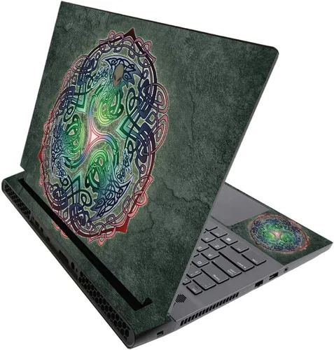 Vista 472 de MightySkins - Skin brillante con purpurina para Alienware M17 R3 (2020) y M17 R4 (2021) - Diversión de los años 90 Acabado duradero con purpurina