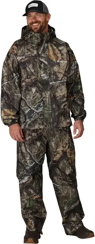 Vista 11 de FROGG TOGGS Traje de lluvia impermeable transpirable clásico de 3 capas para hombre, para todos los deportes