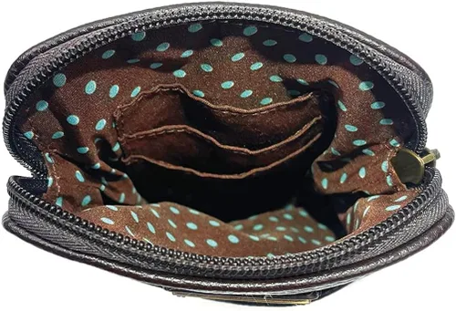 Vista 5 de CHALA Hobo Style - Bolso de hombro grande con cremallera y cartera Chala