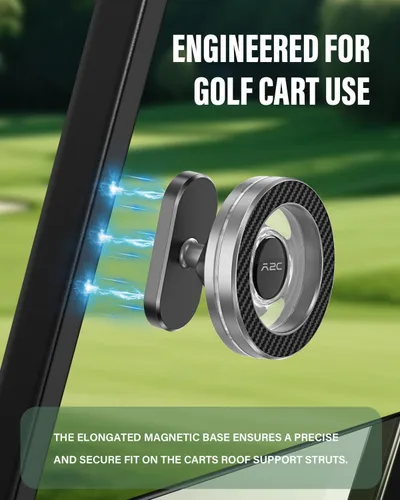 Vista 7 de A2C Upgraded Magnetic Golf Cart Phone Holder, Golf Accessories for Men Lite