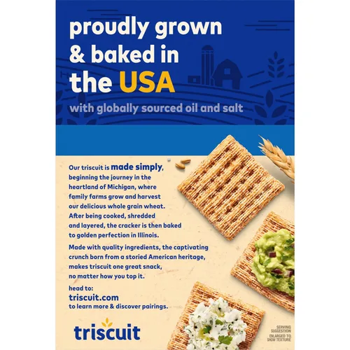 Vista 16 de Triscuit Galletas originales orgánicas) sin OMG, 7 onzas (paquete de 6)
