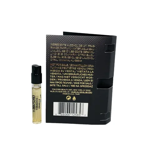 Vista 2 de Tom Ford Tabaco Vanille Sampler Spray Vial 0.05oz/ 0.1 fl oz. Nuevo en tarjeta