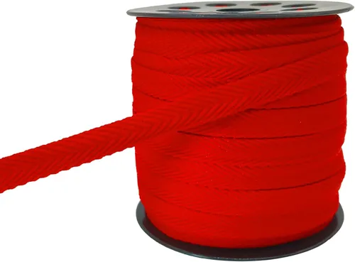 Vista 14 de Cinta de sarga negra 3/8" x 50yd para coser Negro 003