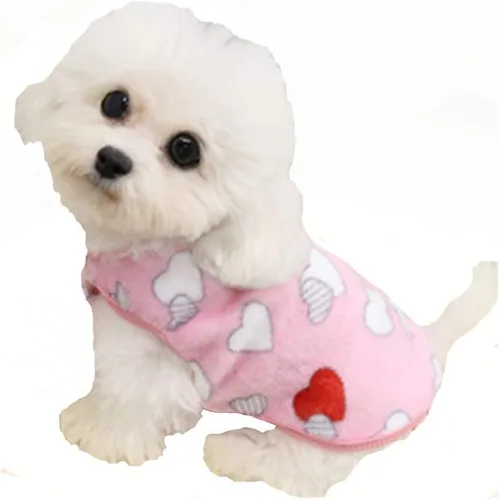 Vista 11 de ANIAC Ropa de conejo para conejos, chaleco cálido de gatito, camisa de forro polar XXXS para perro, camiseta acogedora para conejito, conejillo