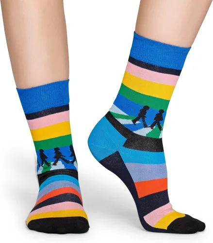 Vista 3 de Happy Socks Calcetines unisex con siluetas de los Beatles