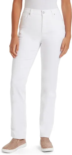 Vista 42 de Gloria Vanderbilt - Pantalones de mezclilla Amanda clásicos, de tiro alto y perneras cónicas petite para mujer Callisto