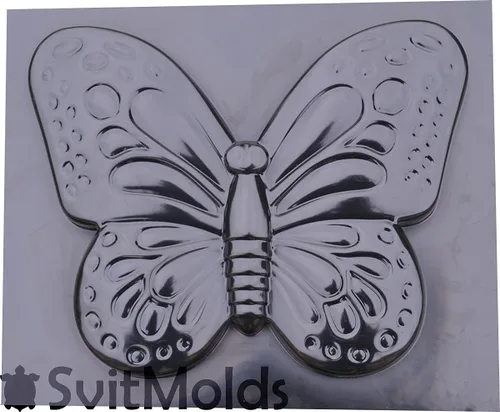 Vista 5 de SvitMolds Molde de hormigón Mariposa Yeso Hormigón Paso a paso de piedra Moth Garden Path (D53)