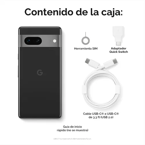 Vista 12 de Teléfono Android Google Pixel 7-5G: teléfono desbloqueado con lente gran angular y pila de 24 horas, 256 GB, color citronela