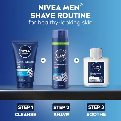 Vista 9 de NIVEA FOR MEN bálsamo para después de afeitarse, 3.30 oz.