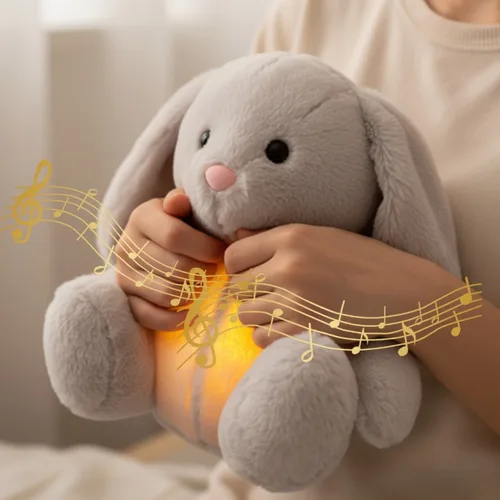 Vista 3 de CONEJO PELUCHE CON RESPIRACION Y MUSICA
