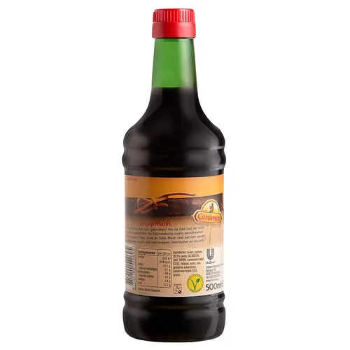 Vista 3 de Conimex Ketjap Manis Indonesian Zoete / Salsa de soja dulce, paquete de 3, 8 oz/8.5 fl oz por botella